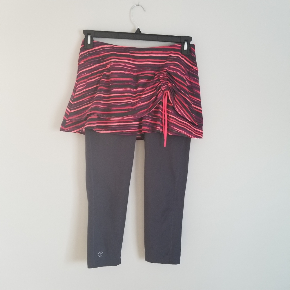 Athleta 2 in 1 active skirt and capri